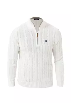 Водолазка Jimmy Sanders Sweater, натуральный белый