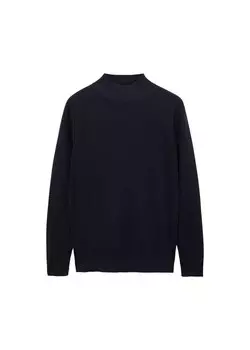 Водолазка MANGO MAN Sweater Carino, морской синий