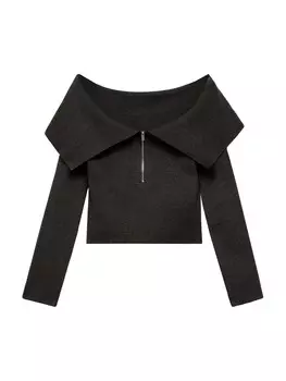 Водолазка MANGO Sweater HARRY, антрацит