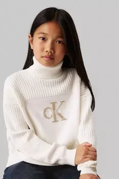 Водолазка Monologo Calvin Klein, белый