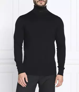 Водолазка мужская Karl Lagerfeld шерстяная, черный