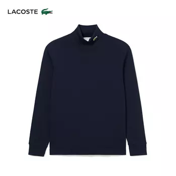 Водолазка мужская Lacoste из чистого хлопка, темно - синий