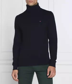 Водолазка мужская Tommy Hilfiger с добавлением кашемира, синий
