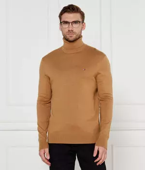 Водолазка мужская Tommy Hilfiger с добавлением кашемира, коричневый