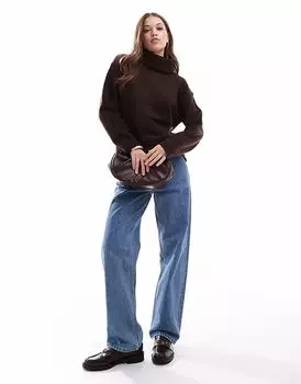 Водолазка New Look коричневого цвета