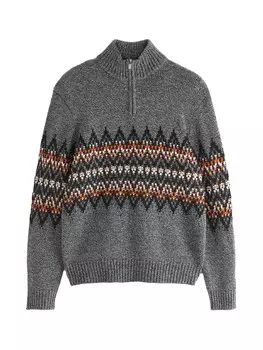 Водолазка Next Sweater, пятнистый серый