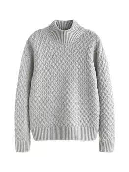 Водолазка Next Sweater, светло-серый