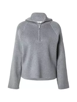 Водолазка OBJECT Sweater OBJElly, серый