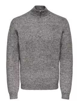 Водолазка Only & Sons Sweater ONSTegan, пятнистый серый