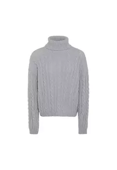 Водолазка paino Sweater, светло-серый