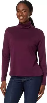 Водолазка Petite Pima L.L.Bean, цвет Royal Plum