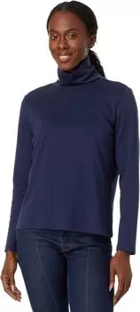 Водолазка Petite Pima L.L.Bean, цвет Raven Blue