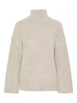 Водолазка PIECES Sweater NATHERINE, кремовый