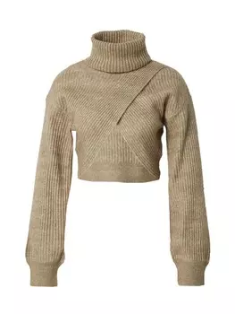 Водолазка PIECES Sweater PCPAYA, хаки