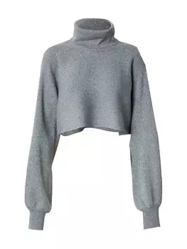 Водолазка PIECES Sweater PCRUE, пятнистый серый