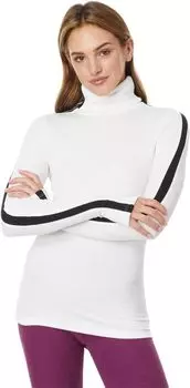 Водолазка полной длины в рубчик Джексона Splits59, цвет White/Black