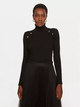 Водолазка приталенного кроя Simona Corsellini, черный
