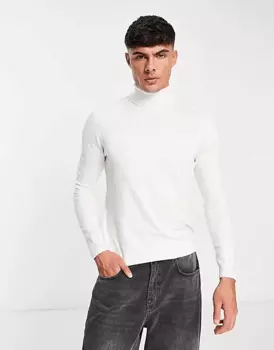 Водолазка Pull&Bear ASOS, белый