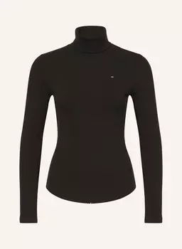 Водолазка-рубашка TOMMY HILFIGER, черный