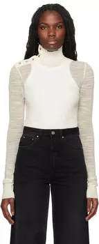 Водолазка с эффектом смазывания Off-White TOTEME