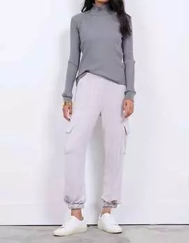 Водолазка с длинными рукавами и застежкой-кнопкой Andre в цвете Peppercorn LAmade