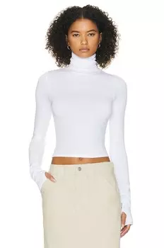 Водолазка с длинными рукавами из джерси 2nd Skin Helsa, белый