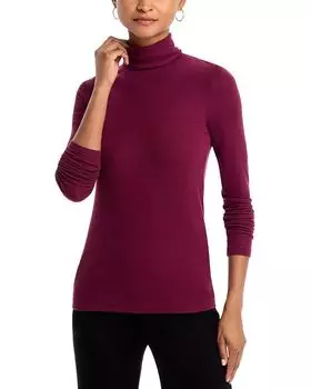 Водолазка с длинными рукавами в рубчик от Энтони Томаса Мелилло ATM, красный