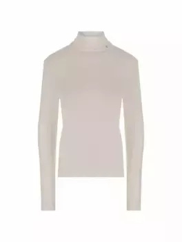 Водолазка с логотипом Anine Bing, белый