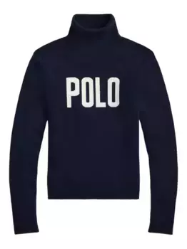 Водолазка с логотипом поло POLO RALPH LAUREN, синий