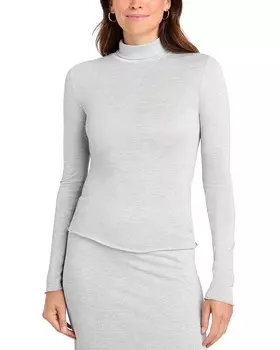 Водолазка с металлизированным воротником Splendid Maddox, серебряный