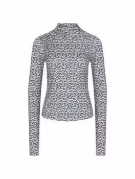 Водолазка с принтом Isabel Marant toile, мультиколор