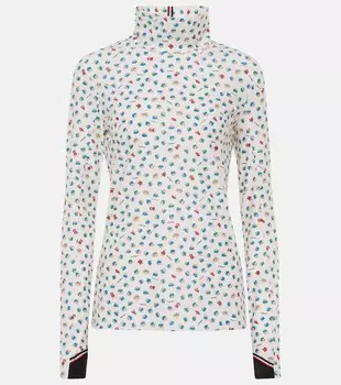 Водолазка с принтом Moncler Grenoble из коллаборации с Naj-Oleari 3 MONCLER GENIUS, разноцветный