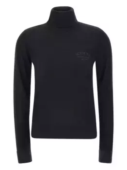 Водолазка с вышитым логотипом Iceberg, черный