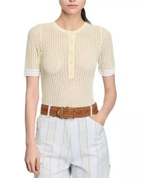 Водолазка Sandro, желтый