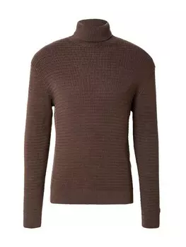 Водолазка SELECTED HOMME Sweater SLHTHEO, коричневый