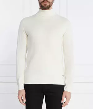 Водолазка шерстяная Karl Lagerfeld мужская, бежевый