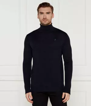 Водолазка шерстяная Karl Lagerfeld Slim Fit, синий