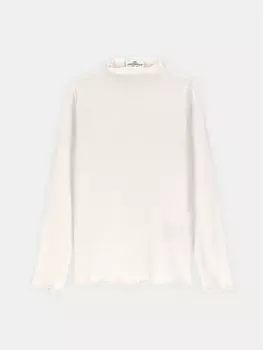 Водолазка стандартного кроя Coccodrillo, экрю