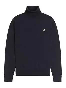 Водолазка стандартного кроя Fred Perry, синий