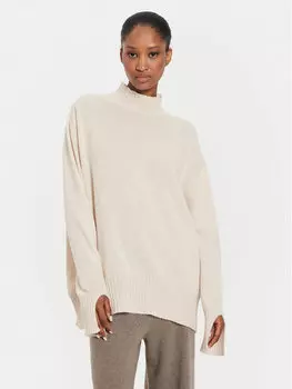 Водолазка стандартного кроя Kontatto, экрю