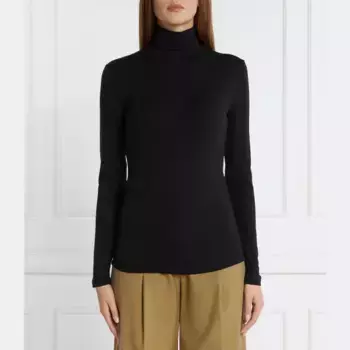 Водолазка стандартного кроя Max Mara, черный