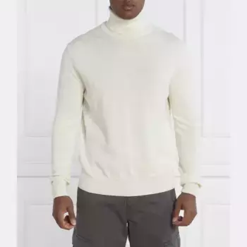 Водолазка стандартного кроя с добавлением шерсти La Martina, бежевый