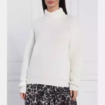 Водолазка стандартного кроя с добавлением шерсти Silvian Heach, белый