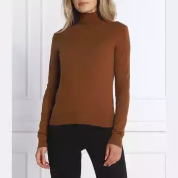 Водолазка стандартного кроя Silvian Heach, коричневый