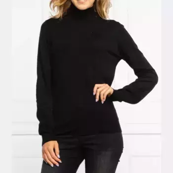 Водолазка стандартного кроя Trussardi, черный