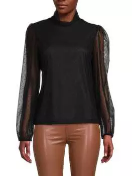 Водолазка Stella Swiss Dot Sanctuary, черный