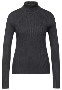 Водолазка STREET ONE Sweater, антрацит