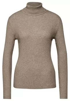 Водолазка STREET ONE Sweater, цвет mocha