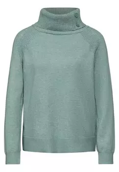 Водолазка STREET ONE Sweater, пастельный зеленый