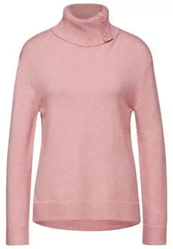 Водолазка STREET ONE Sweater, темно-розовый